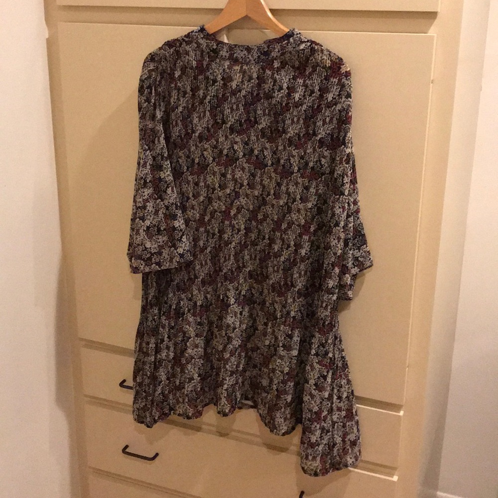 Flowery floral dress